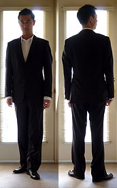 Hiro in slim suit